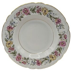 Vintage Royal Jackson Soup Bowl Lady Mayfair Vogue Ceramic Scalloped Edge SEE